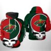 Minnesota Wild Nhl Grateful Dead 3D All Over Print Zip Up Hoodie Option Minnesota Wild NHL Grateful Dead 3D All Over Print Zip up Hoodie Option 1