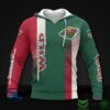 Minnesota Wild NHL Pattern 3D Hoodie Zip Hoodie NHL 3D All Over Print Hoodie Zip Hoodie 1