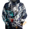 Mortal Kombat Smoke Hoodie 3D Mortal Kombat Smoke Hoodie 3D 0