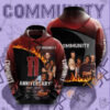 Movie Community Usa Sport All Over Print Hoodie 3D Movie Community Usa Sport All Over Print Hoodie 3D 0