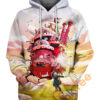 Moving Castle Hoodie 3D Moving Castle Hoodie 3D 0