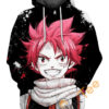 Muscular Young Natsu Dragneel Hoodie 3D Muscular Young Natsu Dragneel Hoodie 3D 0