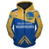 NBA Hoodies 3D Golden State Warriors Hoodie Mens Gifts for Fans NBA Hoodies 3D Golden State Warriors Hoodie Mens Gifts for Fans 1