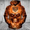 NFL Hoodies 3D Skull Chicago Bears Hoodie Zip Up, Pullover Gifts for Fans NFL Hoodies 3D Skull Chicago Bears Hoodie Zip Up Pullover Gifts for Fans 1