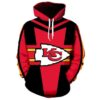Nfl Kansas City Chiefs 3D Hoodie Style 3 NFL Kansas City Chiefs 3D Hoodie Style 3 1