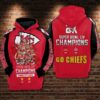 NFL Kansas City Chiefs Super Bowl Champions 54 3D Full Printing Pullover Hoodie Full Sizes 1