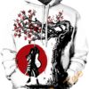 Naruto Print Pullover With Front Pocket Sport All Over Print Hoodie 3D 10 Naruto Print Pullover With Front Pocket Sport All Over Print Hoodie 3D 10 0
