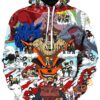 Naruto Print Pullover With Front Pocket Sport All Over Print Hoodie 3D 3 Naruto Print Pullover With Front Pocket Sport All Over Print Hoodie 3D 3 0