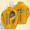 Nashville Predators Custom Hoodie 3D 0