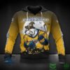 Nashville Predators NHL Camo Veteran 3D All Over Print Hoodie with Zip Up 1