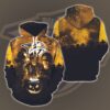 Nashville Predators NHL Ice Bear 3D All Over Print Hoodie with Zip Up 1