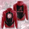 Ncaa- Alabama Crimson Tide 3D All Over Print Hoodie, Zip-Up Hoodie Ncaa Alabama Crimson Tide 3D All Over Print Hoodie Zip up Hoodie 1 1