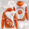 Ncaa Clemson Tigers 3D All Over Print Hoodie Zip up Hoodie 1