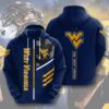 Ncaa University Of West Virginia Mountaineers 3D All Over Print Hoodie Zip Up Hoodie 1