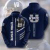 Ncaa Utah State Aggies 3D All Over Print Hoodie Zip Up Hoodie 1