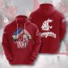 Ncaa Washington State Cougars 3D All Over Print Hoodie, Zip-Up Hoodie Ncaa Washington State Cougars 3D All Over Print Hoodie Zip Up Hoodie 1