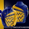 Ncaa West Virginia Mountaineers 3D All Over Print Hoodie, Zip-Up Hoodie Ncaa West Virginia Mountaineers 3D All Over Print Hoodie Zip Up Hoodie 1
