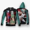 Nel Tu Bleach Anime 3D All Over Print Zip Up Hoodie Option Nel tu Bleach Anime 3D All Over Print Zip up Hoodie Option 1