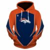 New Design NFL Hoodie 3D Denver Broncos Hoodie Sweatshirt Pullover 1