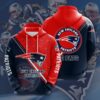 New England Patriots Custom Sport All Over Print Hoodie 3D 12 0