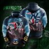 New England Patriots Custom Sport All Over Print Hoodie 3D 8 0