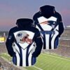 New England Patriots Nfl 3D Hoodie New England Patriots NFL 3D Hoodie 1