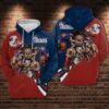 New England Patriots Nfl Football 3D All Over Print Zip Up Hoodie Option New England Patriots NFL Football 3D All Over Print Zip up Hoodie Option 1
