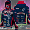 New England Patriots Super Bowl Hoodie 6 Times Champions Gifts for Fans New England Patriots Super Bowl Hoodie 6 Times Champions Gifts for Fans 1
