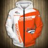 New England Patriots Zip Up Hoodies Pullover Hoodies 3D Highway Letter Gifts for Fans 1