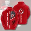 New Jersey Devils Custom Hoodie 3D 0