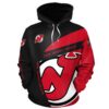 New Jersey Devils With Hooded Long Sleeve 3D Hoodie Zip Hoodie NHL 3D All Over Print Hoodie Zip Hoodie 1
