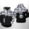 New York Islanders NHL Camo Veteran 3D All Over Print Zip up Hoodie Option 1