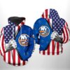 New York Islanders Nhl Us Flag 3D All Over Print Zip Up Hoodie Option New York Islanders NHL US FLag 3D All Over Print Zip up Hoodie Option 1