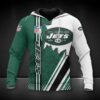 New York Jets Green White Unisex 3D All Over Print Zip up HoodieNFL Zip Up Hoodie 1