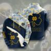 Notre Dame Fighting Irish Camo For Patricks Day 3D All Over Print Zip Hoodie Gifts For NCAA Fans For Christmas 1