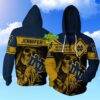 Notre Dame Fighting Irish Hoodie Personalized 3D All Over Print Zip Hoodie Gifts For NCAA Fans 1