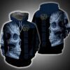 Notre Dame Fighting Irish Skull For Fan 3D All Over Print Zip Hoodie Gifts For Ncaa Fans Notre Dame Fighting Irish Skull For Fan 3D All Over Print Zip Hoodie Gifts For NCAA Fans 1