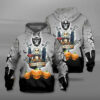 Oakland Raiders Halloween Costume Hoodies Jack Skellington 3D Graphic Gifts for Fans 1