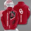 Oklahoma Sooners American Football 3D All Over Print Zip Hoodie Gifts For Ncaa Fans Oklahoma Sooners American Football 3D All Over Print Zip Hoodie Gifts For NCAA Fans 1