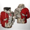 Oklahoma Sooners Hoodie NCAA Camo Veteran Hunting 3D All Over Print Hoodie Zip Hoodie Gifts For Fans 1