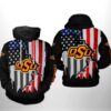 Oklahoma State Cowboys Ncaa Us Flag 3D All Over Print Hoodie, Zip-Up Hoodie Oklahoma State Cowboys NCAA US Flag 3D All Over Print Hoodie Zip up Hoodie 1
