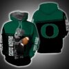 Oregon Ducks Ft. Groot 3D All Over Print Zip Hoodie Gifts For NCAA Fans 1