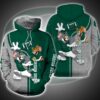 Oregon Ducks Ft. Tom And Jerry 3D All Over Print Zip Hoodie Gifts For Ncaa Fans Oregon Ducks Ft. Tom and Jerry 3D All Over Print Zip Hoodie Gifts For NCAA Fans 1