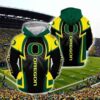 Oregon Ducks Ncaa 3D All Over Print Hoodie Zip up Hoodie 1