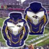 Personalized Baltimore Ravens Nfl Football Blue Men And Women 3D All Over Print Zip Up Hoodie Personalized Baltimore Ravens NFL Football Blue Men and Women 3D All Over Print Zip up Hoodie 1