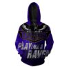 Personalized Baltimore Ravens Nfl Football Play Like A Haven Men And Women 3D All Over Print Zip Up Hoodie Personalized Baltimore Ravens NFL Football Play Like A Haven Men and Women 3D All Over Print Zip up Hoodie 1