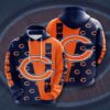 Personalized Chicago Bears 3D All Over Print Zip Up Hoodie Personalized Chicago Bears 3D All Over Print Zip Up Hoodie 1