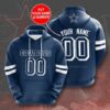 Personalized Dallas Cowboys NFL Name and Number 3D Printed Pullover Zip Up Hoodie 1
