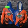 Personalized Florida Gators Ncaa Skull Custom 3D All Over Print Hoodie 1