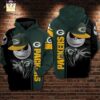 Personalized Green Bay Packers NFL 3D Printed Pull Over Zip Up Hoodie with Zipper 1